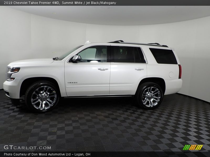 Summit White / Jet Black/Mahogany 2019 Chevrolet Tahoe Premier 4WD