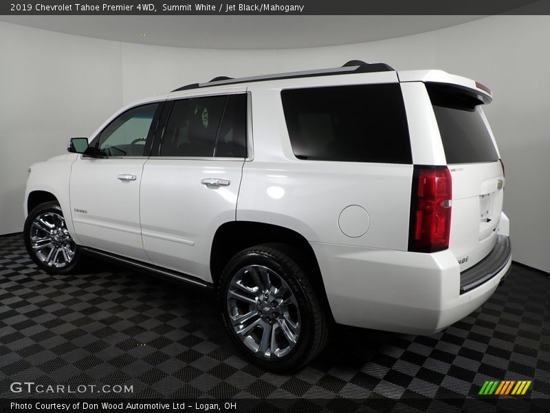 Summit White / Jet Black/Mahogany 2019 Chevrolet Tahoe Premier 4WD