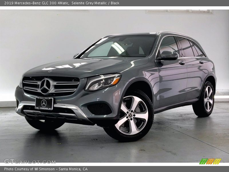 Selenite Grey Metallic / Black 2019 Mercedes-Benz GLC 300 4Matic