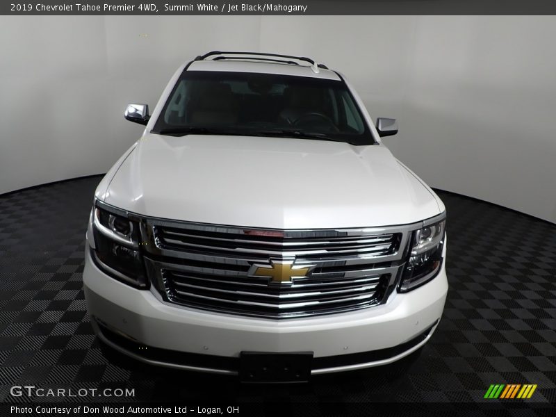 Summit White / Jet Black/Mahogany 2019 Chevrolet Tahoe Premier 4WD