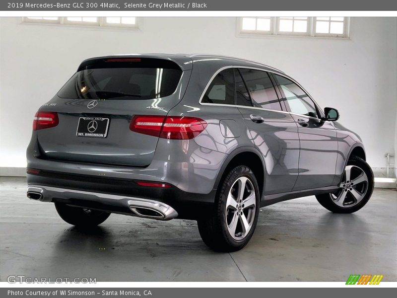Selenite Grey Metallic / Black 2019 Mercedes-Benz GLC 300 4Matic