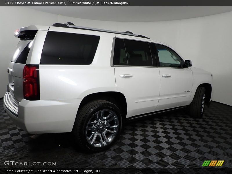 Summit White / Jet Black/Mahogany 2019 Chevrolet Tahoe Premier 4WD