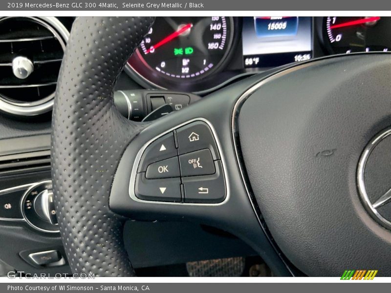 Selenite Grey Metallic / Black 2019 Mercedes-Benz GLC 300 4Matic