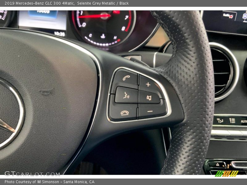 Selenite Grey Metallic / Black 2019 Mercedes-Benz GLC 300 4Matic