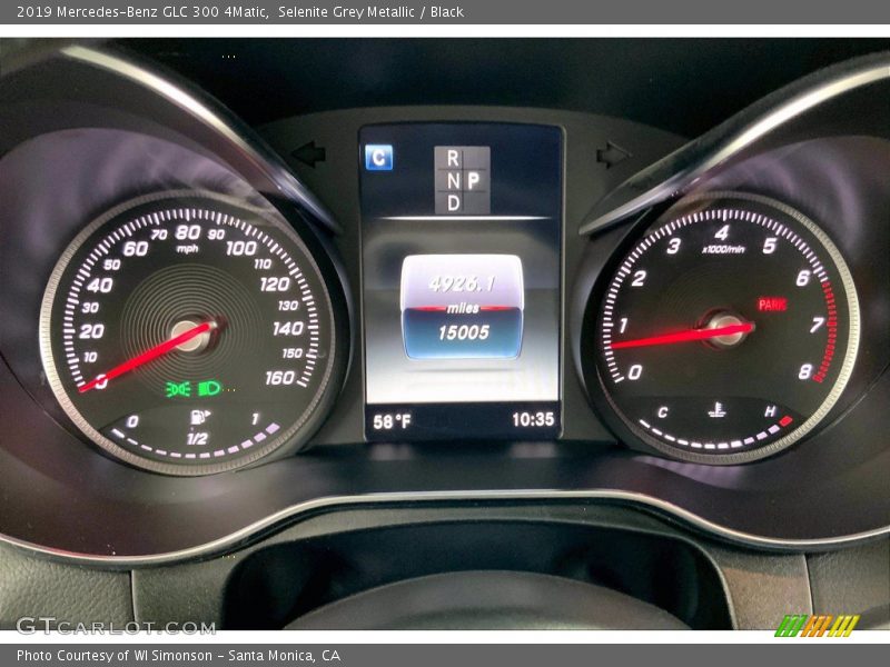 Selenite Grey Metallic / Black 2019 Mercedes-Benz GLC 300 4Matic