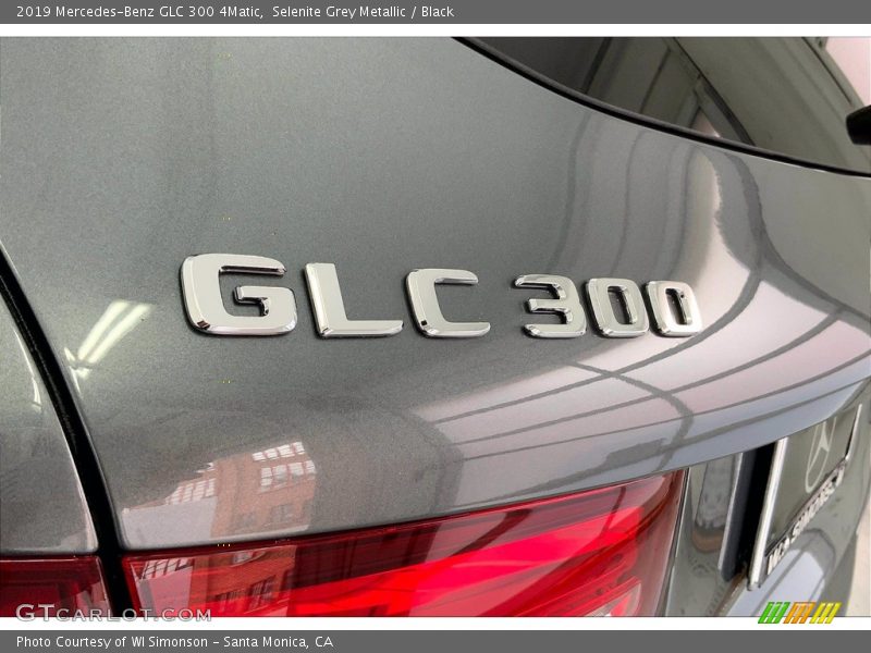 Selenite Grey Metallic / Black 2019 Mercedes-Benz GLC 300 4Matic