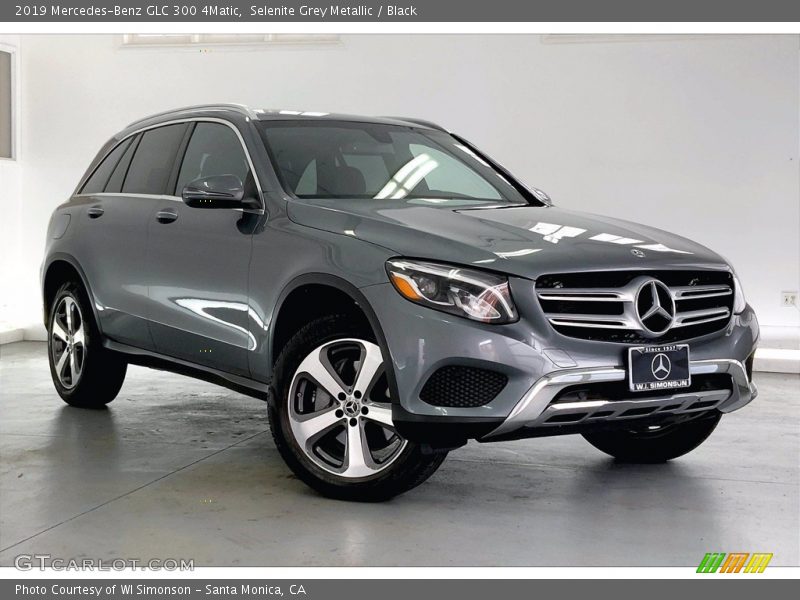 Selenite Grey Metallic / Black 2019 Mercedes-Benz GLC 300 4Matic