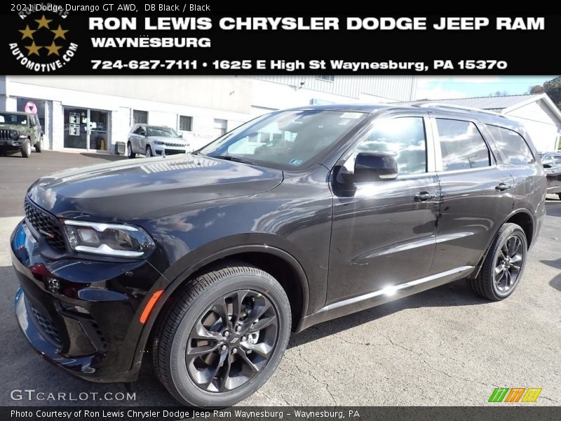 DB Black / Black 2021 Dodge Durango GT AWD