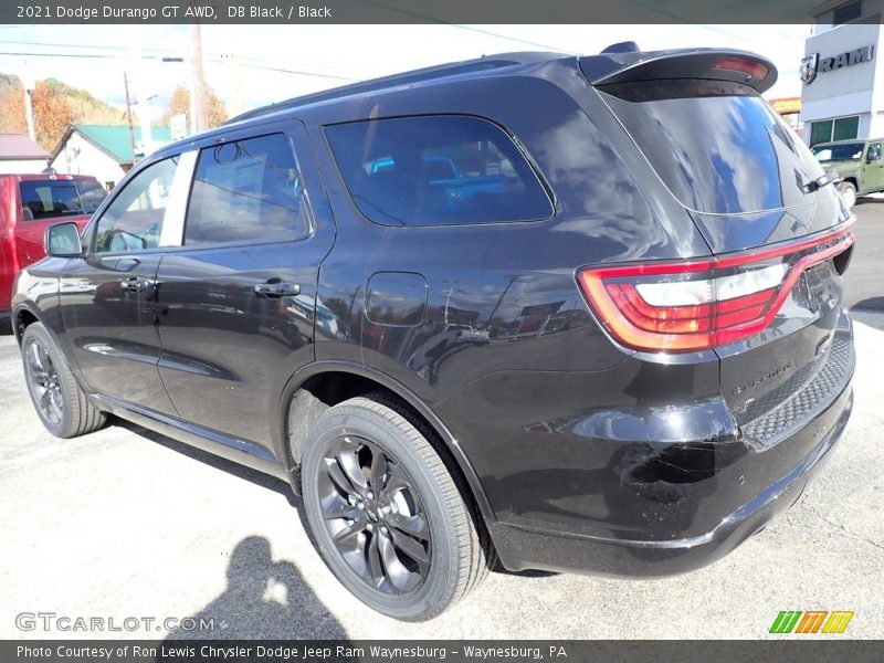DB Black / Black 2021 Dodge Durango GT AWD
