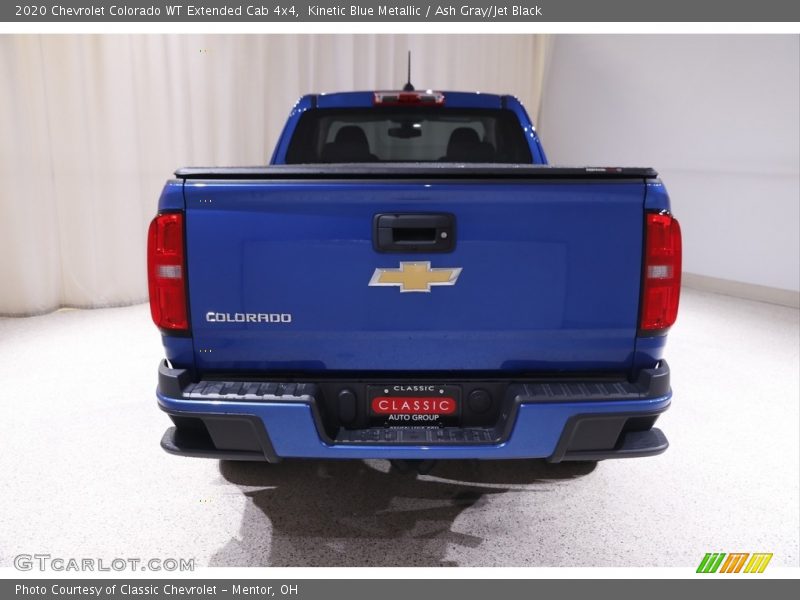 Kinetic Blue Metallic / Ash Gray/Jet Black 2020 Chevrolet Colorado WT Extended Cab 4x4