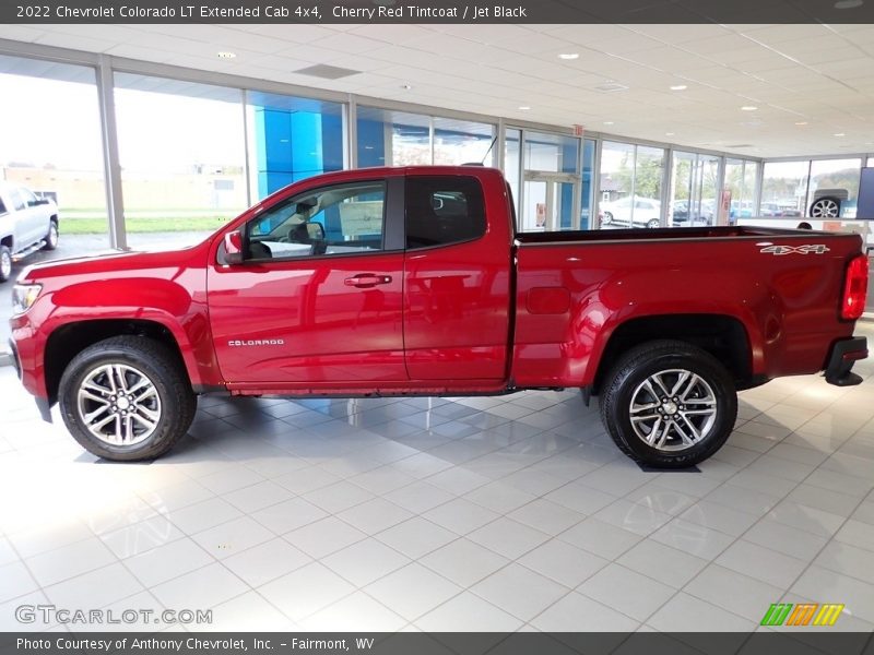  2022 Colorado LT Extended Cab 4x4 Cherry Red Tintcoat