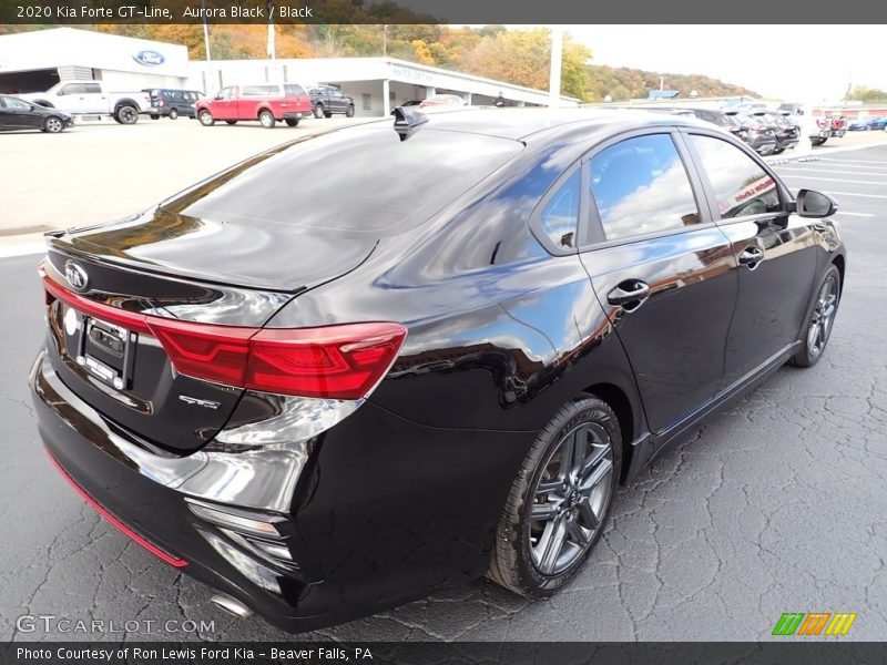 Aurora Black / Black 2020 Kia Forte GT-Line