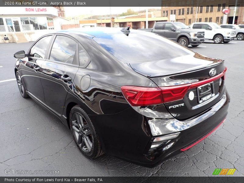 Aurora Black / Black 2020 Kia Forte GT-Line