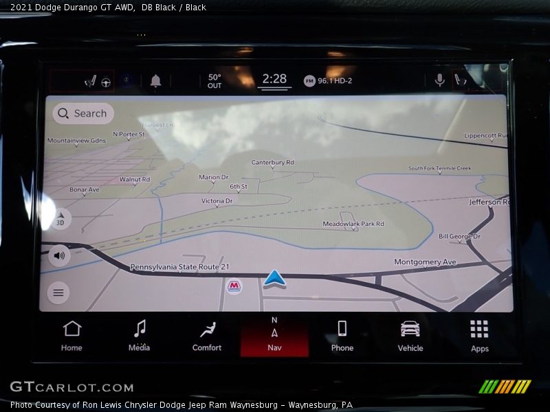 DB Black / Black 2021 Dodge Durango GT AWD