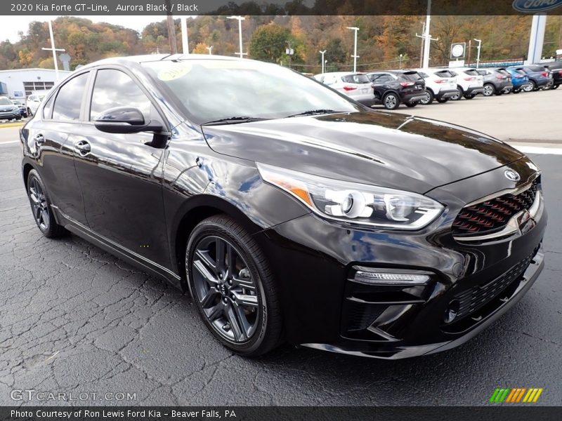 Aurora Black / Black 2020 Kia Forte GT-Line