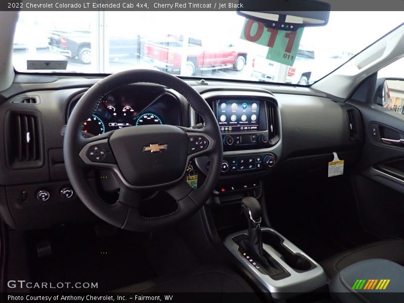 Dashboard of 2022 Colorado LT Extended Cab 4x4
