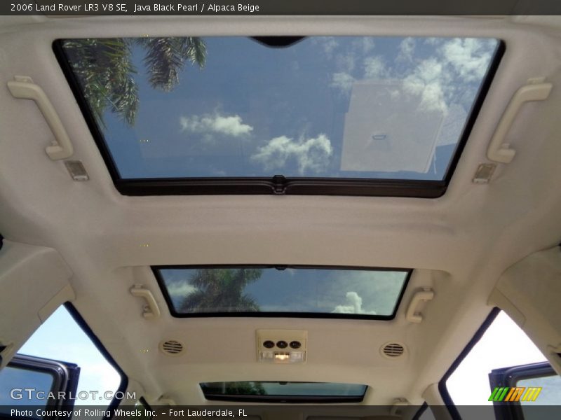 Java Black Pearl / Alpaca Beige 2006 Land Rover LR3 V8 SE