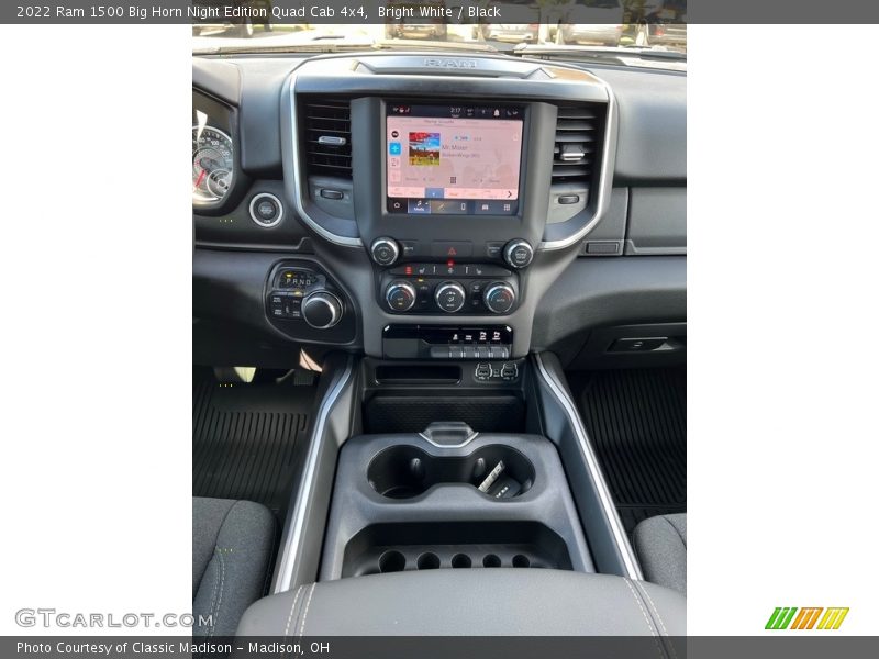 Controls of 2022 1500 Big Horn Night Edition Quad Cab 4x4
