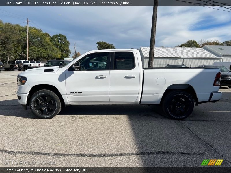  2022 1500 Big Horn Night Edition Quad Cab 4x4 Bright White