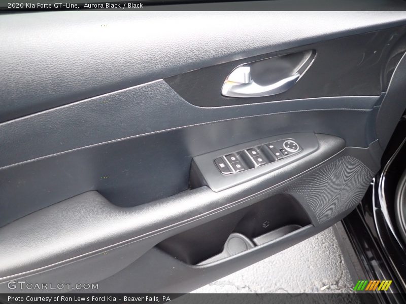 Aurora Black / Black 2020 Kia Forte GT-Line