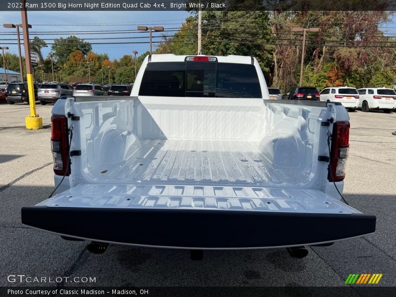Bright White / Black 2022 Ram 1500 Big Horn Night Edition Quad Cab 4x4