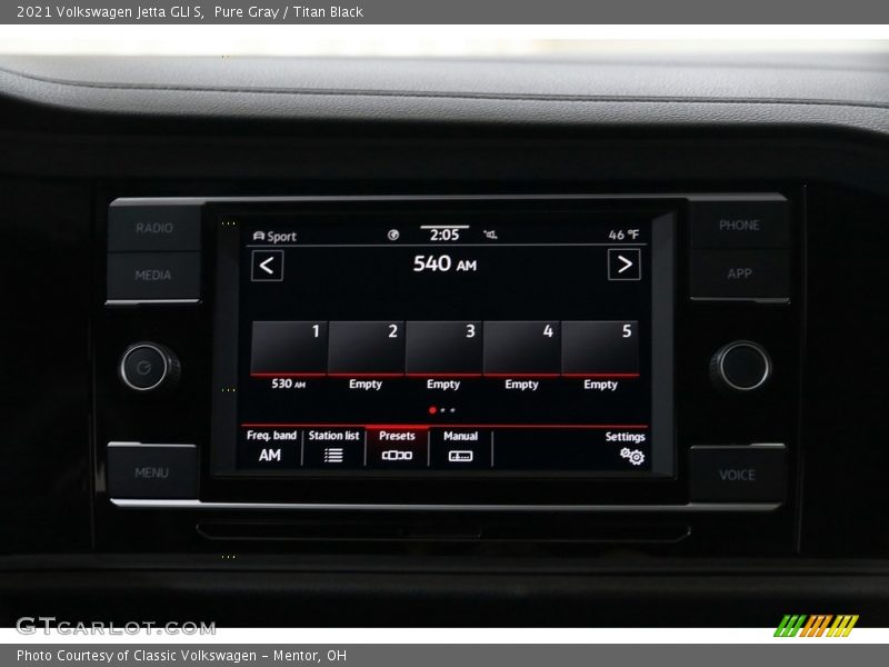 Pure Gray / Titan Black 2021 Volkswagen Jetta GLI S