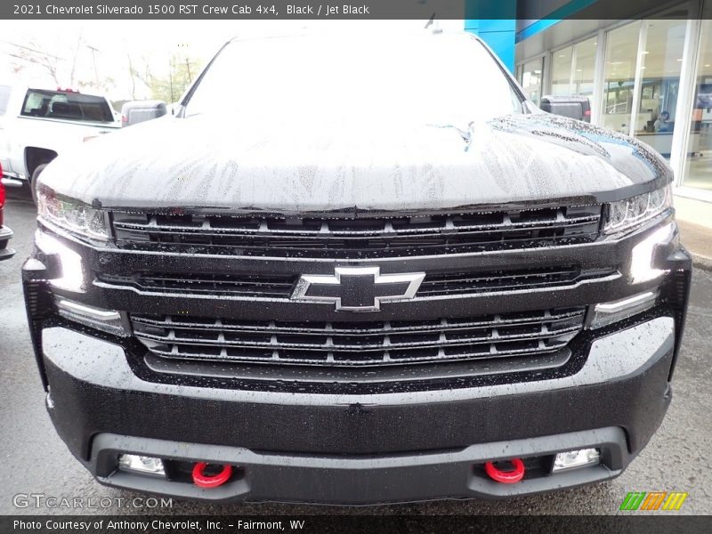 Black / Jet Black 2021 Chevrolet Silverado 1500 RST Crew Cab 4x4