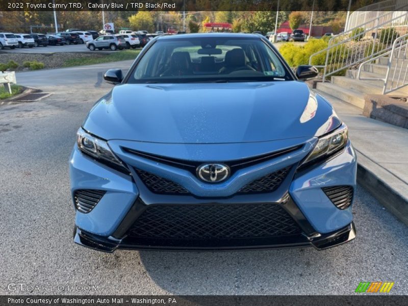 Calvary Blue / TRD Black/Red 2022 Toyota Camry TRD