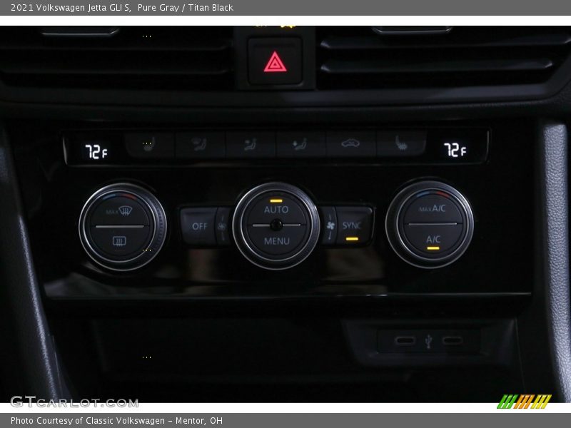 Pure Gray / Titan Black 2021 Volkswagen Jetta GLI S