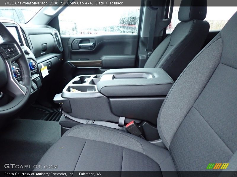 Black / Jet Black 2021 Chevrolet Silverado 1500 RST Crew Cab 4x4