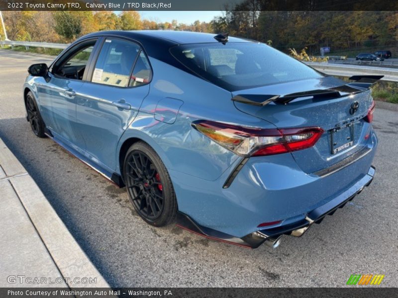  2022 Camry TRD Calvary Blue