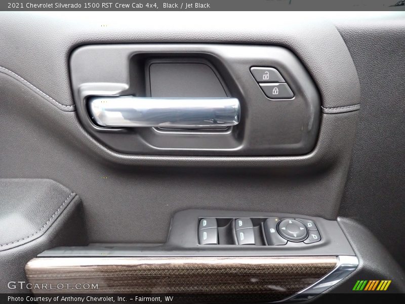 Black / Jet Black 2021 Chevrolet Silverado 1500 RST Crew Cab 4x4