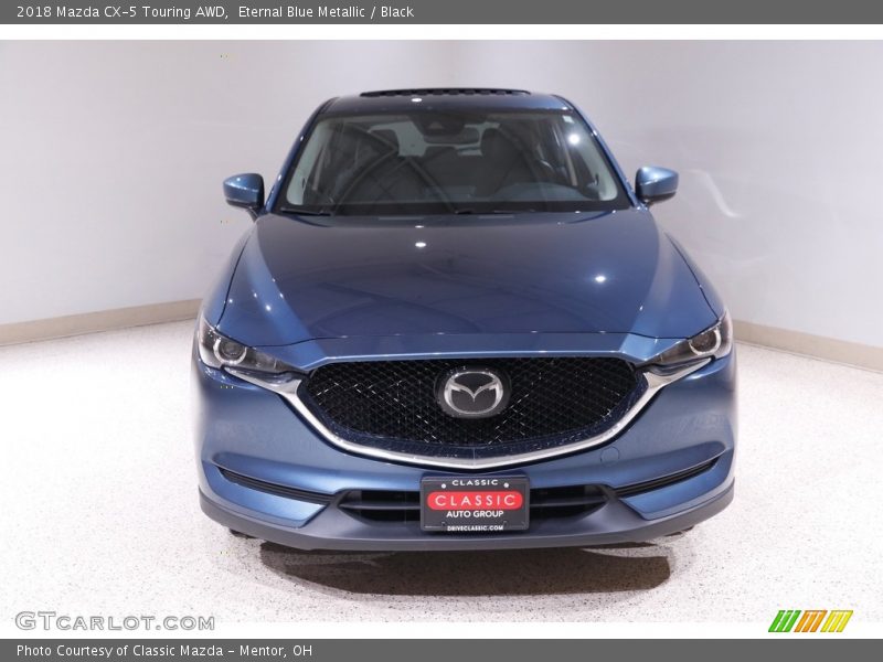 Eternal Blue Metallic / Black 2018 Mazda CX-5 Touring AWD