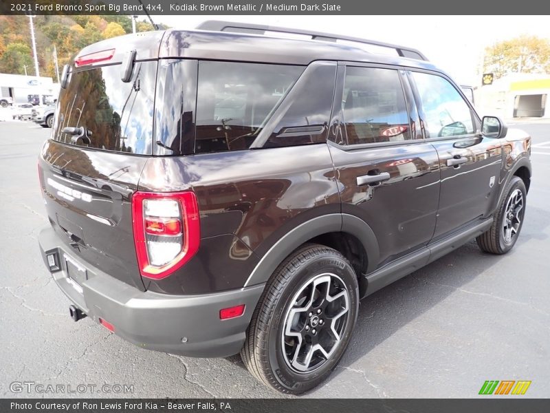 Kodiak Brown Metallic / Medium Dark Slate 2021 Ford Bronco Sport Big Bend 4x4