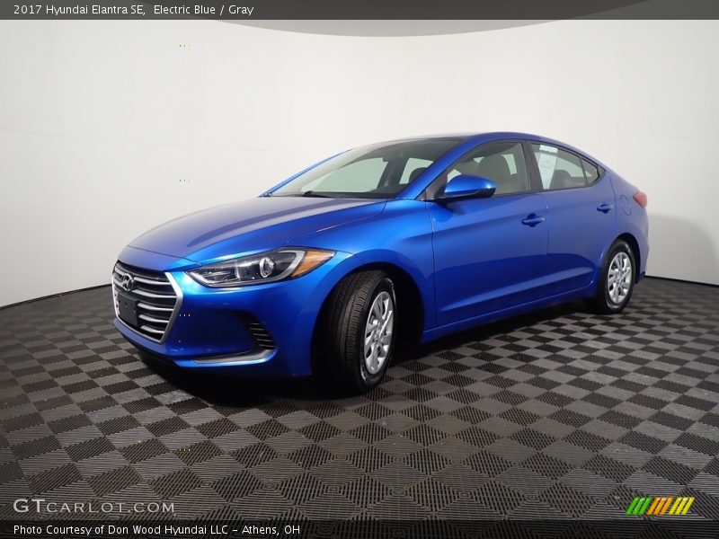 Electric Blue / Gray 2017 Hyundai Elantra SE