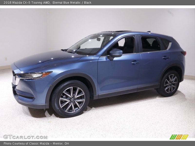 Eternal Blue Metallic / Black 2018 Mazda CX-5 Touring AWD