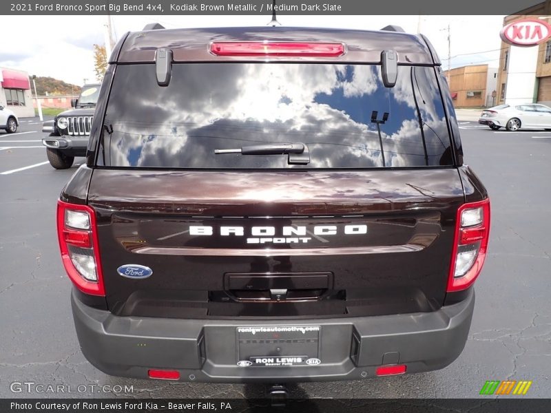 Kodiak Brown Metallic / Medium Dark Slate 2021 Ford Bronco Sport Big Bend 4x4