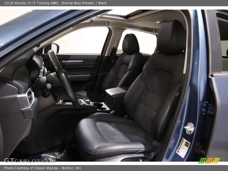 Eternal Blue Metallic / Black 2018 Mazda CX-5 Touring AWD