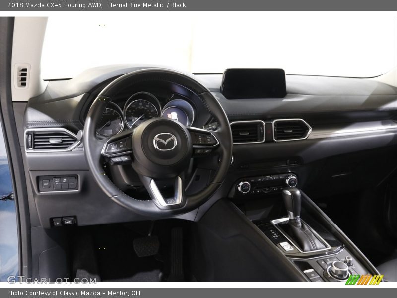 Eternal Blue Metallic / Black 2018 Mazda CX-5 Touring AWD