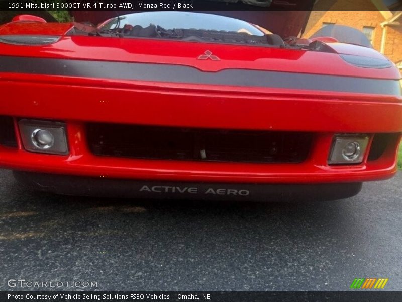 Monza Red / Black 1991 Mitsubishi 3000GT VR 4 Turbo AWD