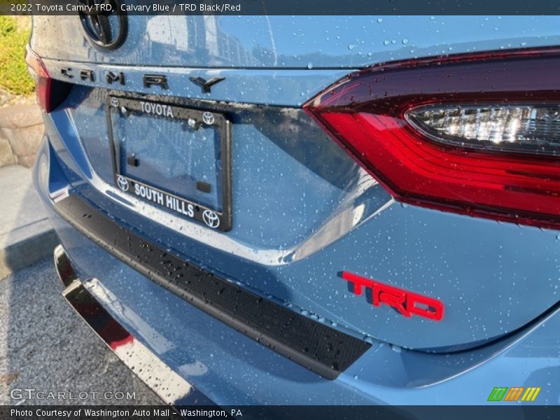 Calvary Blue / TRD Black/Red 2022 Toyota Camry TRD