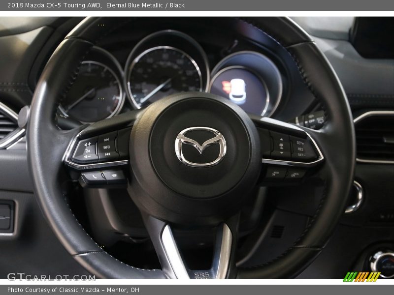 Eternal Blue Metallic / Black 2018 Mazda CX-5 Touring AWD