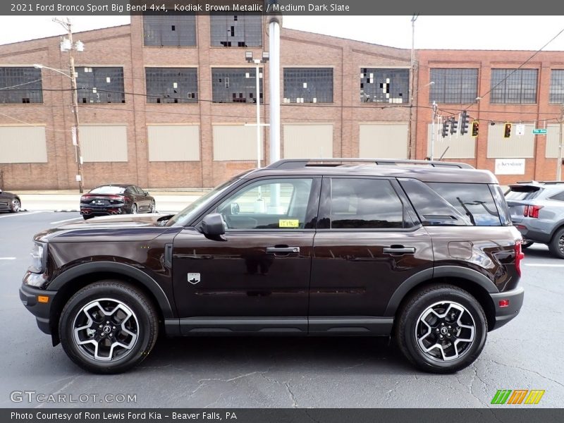  2021 Bronco Sport Big Bend 4x4 Kodiak Brown Metallic
