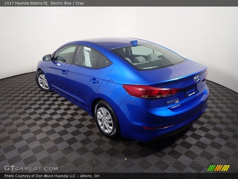 Electric Blue / Gray 2017 Hyundai Elantra SE