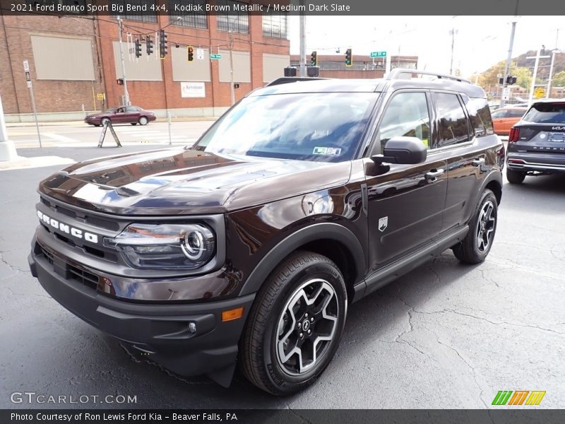 Front 3/4 View of 2021 Bronco Sport Big Bend 4x4