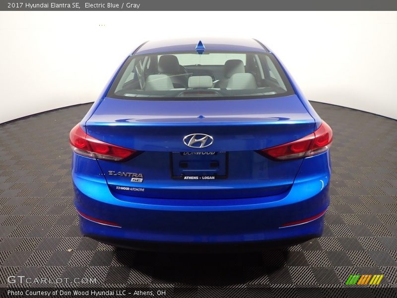 Electric Blue / Gray 2017 Hyundai Elantra SE