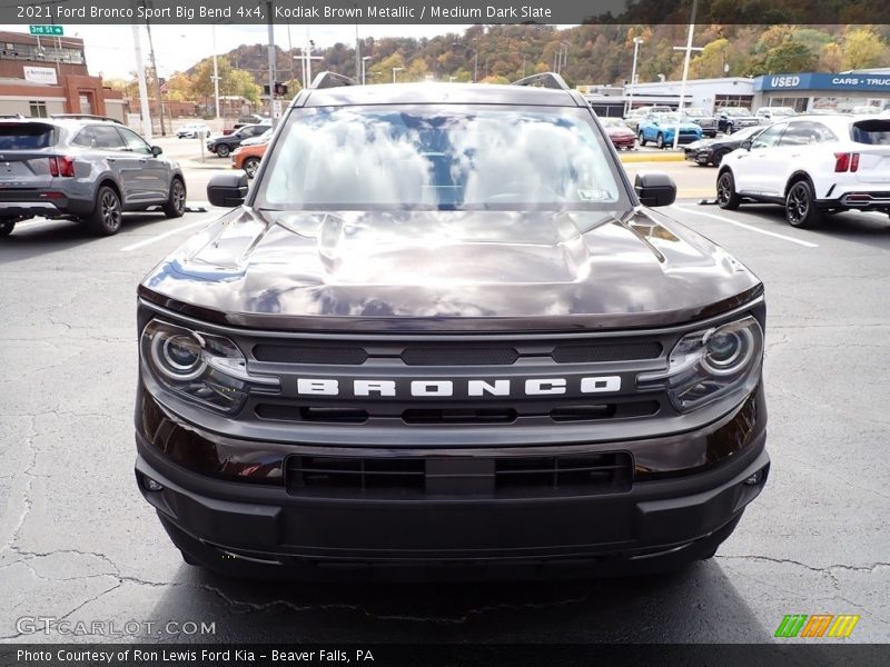 Kodiak Brown Metallic / Medium Dark Slate 2021 Ford Bronco Sport Big Bend 4x4