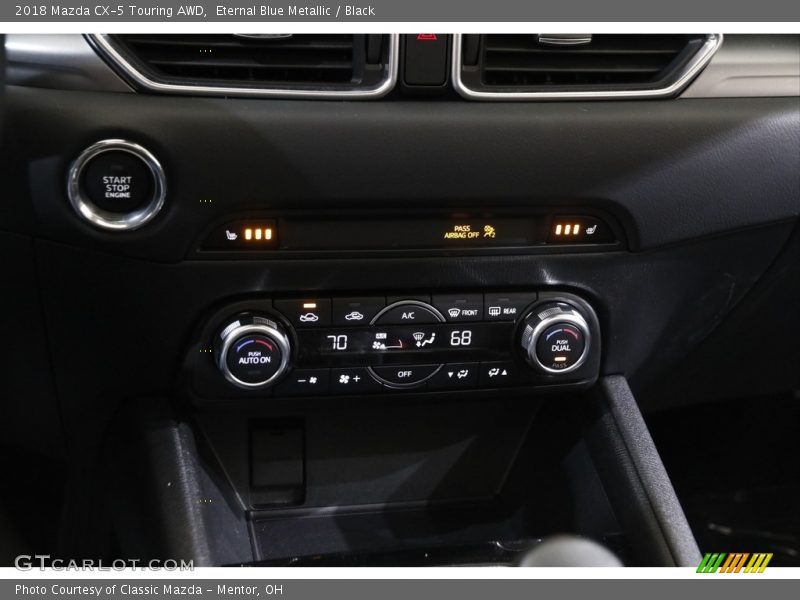 Eternal Blue Metallic / Black 2018 Mazda CX-5 Touring AWD
