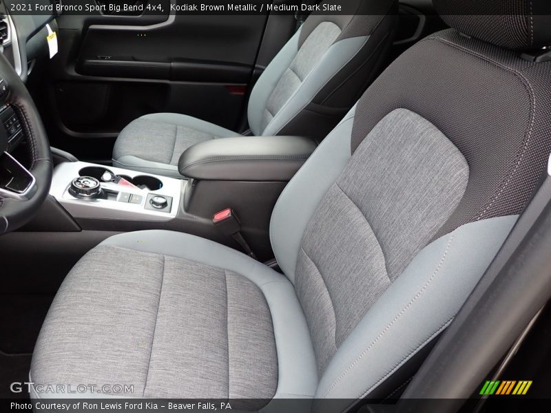 Front Seat of 2021 Bronco Sport Big Bend 4x4