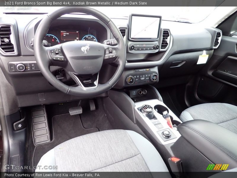 Dashboard of 2021 Bronco Sport Big Bend 4x4
